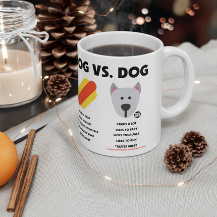 Dog vs Dog Ceramic Mug