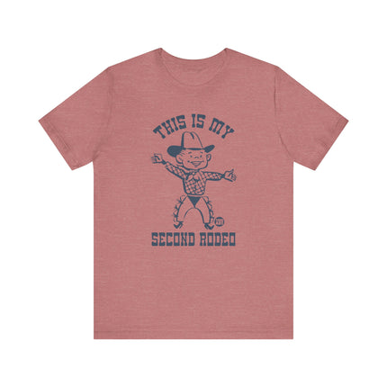 My Second Rodeo Tee Tee, Funny Rodeo Tee, Funny Cowboy Tshirt