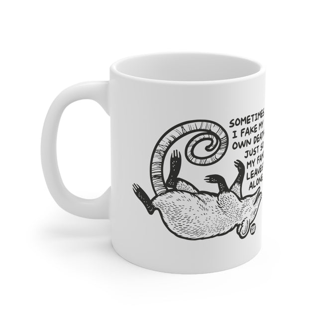 Sometimes Fake Death Ceramic Mug