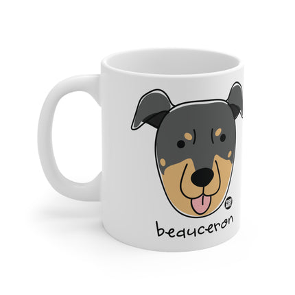 Dog Breeds Beauceron Ceramic Mug