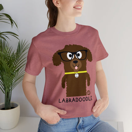 Bow Wow Meow Labradoodle Unisex Tee