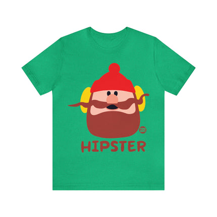 Hipster Lumberjack Unisex Tee