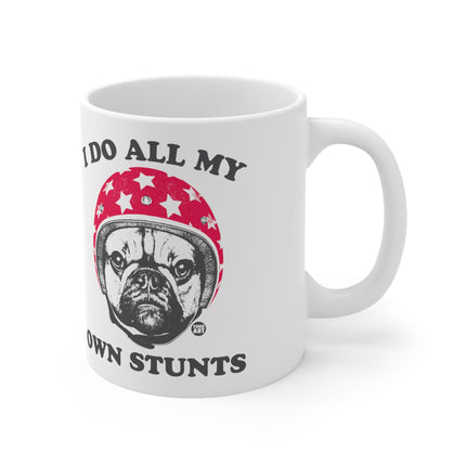 Do My Own Stunts Ceramic Mug