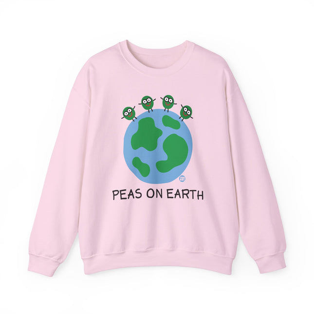 Peas on Earth Crewneck Sweatshirt