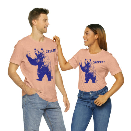 Cheers Beer Bear Unisex Tee