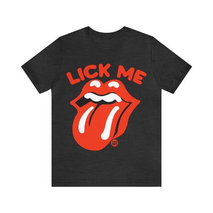 Lick Me Lips Unisex Short Sleeve Tee