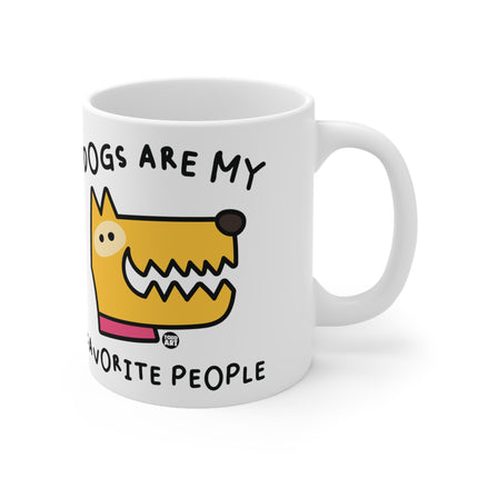 Dogs Favorite People Ceramic Mug