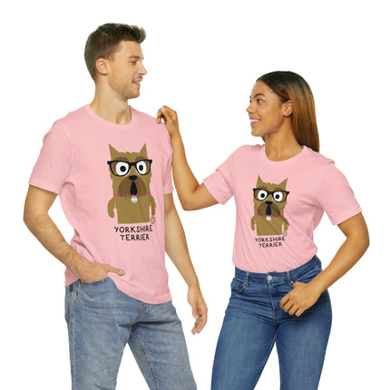 Bow Wow Meow Yorkshire Terrier Unisex Tee