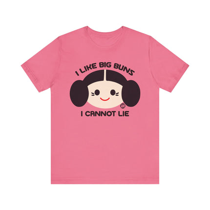 I Like Big Buns Cannot Lie Princess Leia Tee, Funny Leia Buns Tee