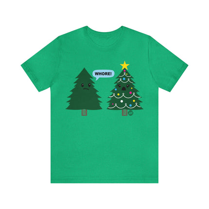 Whore Christmas Tree Unisex Tee