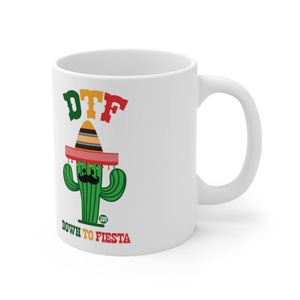 down to fiesta Ceramic Mug