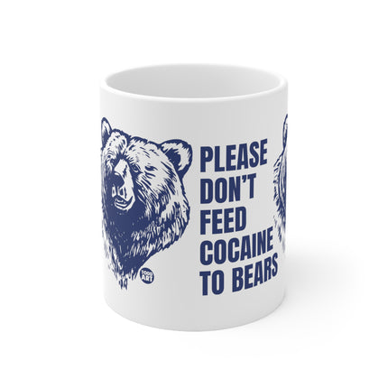 Cocaine Bears Ceramic Mug