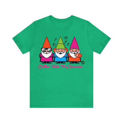 Chillin With My Gnomies Unisex Tee