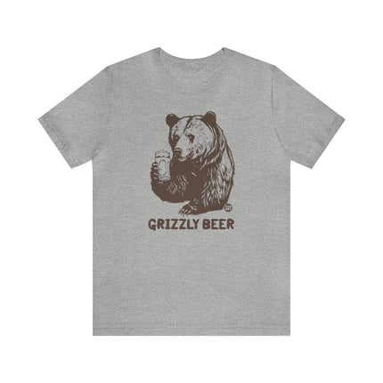 Grizzly Beer Bear Unisex Tee