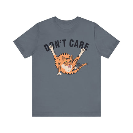 Don't Care Cat Tee