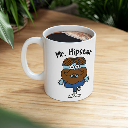 Mr. Hipster Ceramic Mug