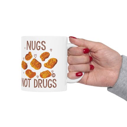 Nugs Not Drugs Ceramic Mug