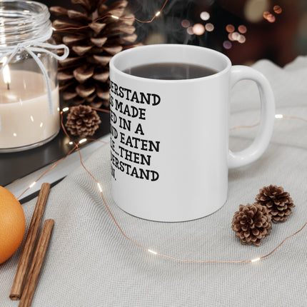 Pizza Understand Women Ceramic Mug