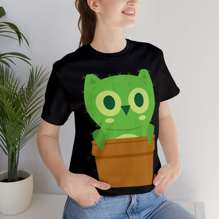 Cactimals - Owl Unisex Tee