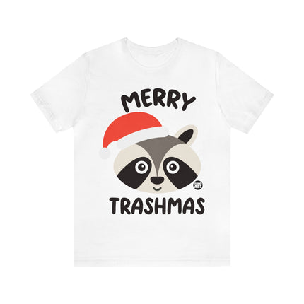 Merry Trashmas Racoon Xmas Unisex Tee