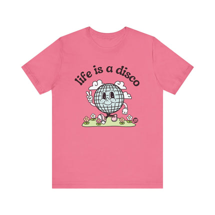 Life is a Disco Tee, Cute Disco Ball Tshirt