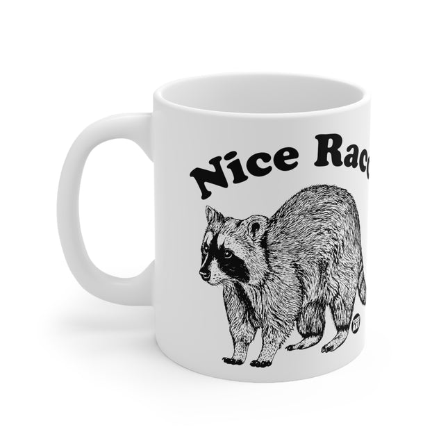 Nice Racc Raccoon Ceramic Mug