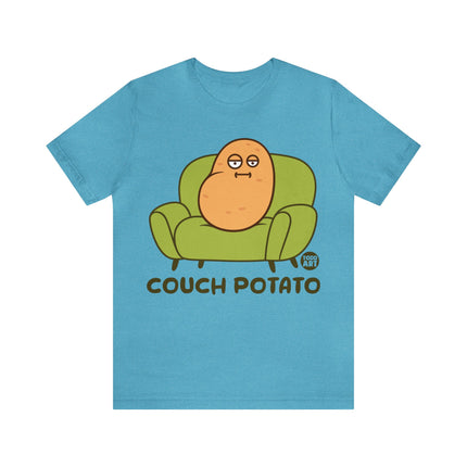 Couch Potato Unisex Short Sleeve Tee