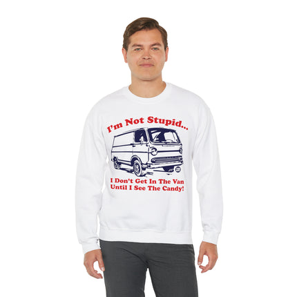 Not Stupid Candy First Candy Van Crewneck Sweatshirt