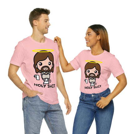 Holy Shit Jesus Unisex Short Sleeve Tee