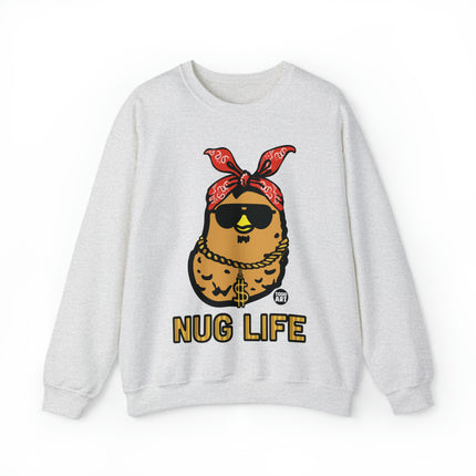 Nug Life Chicken Nugget Crewneck Sweatshirt