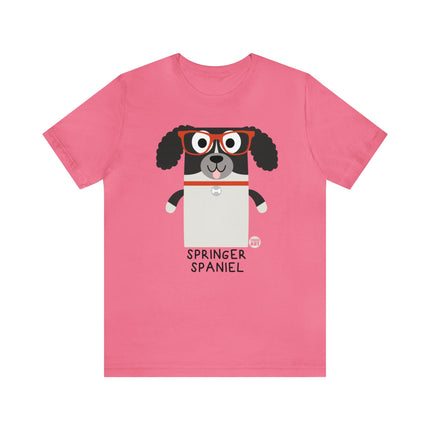 Bow Wow Meow Springer Spaniel Unisex Tee