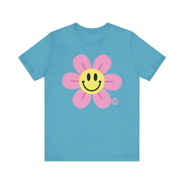 Smiley Flower Tee, Cute Flower Power Tshirt