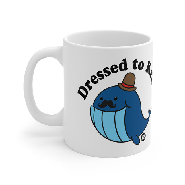 Dressed to Krill Ceramic Mug