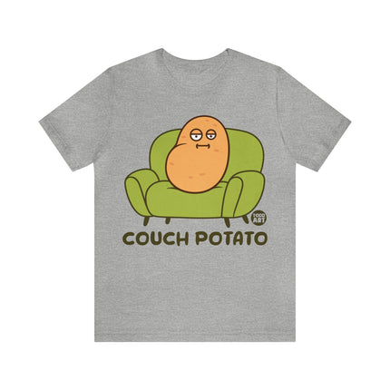 Couch Potato Unisex Short Sleeve Tee