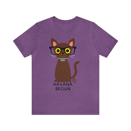 Bow Wow Meow Havana Brown Unisex Tee