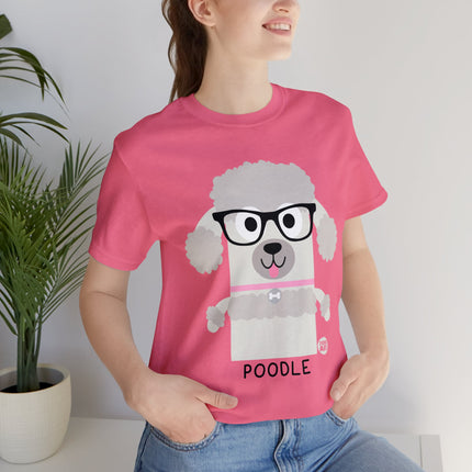 Bow Wow Meow Poodle Unisex Tee