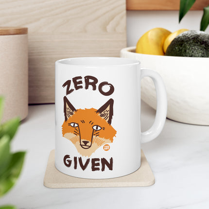 Zero Fox Given Ceramic Mug