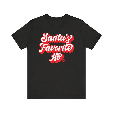 Funny "SANTA'S FAVORITE HO" Tee Shirt