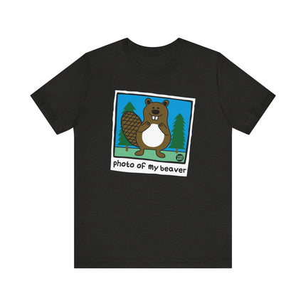 Funny "PHOTO OF MY BEAVER" Tee Shirt