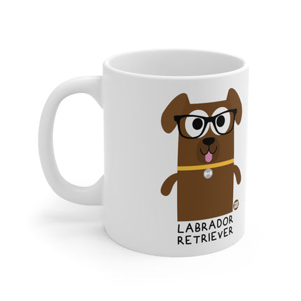 Bow Wow Meow Labrador Retriever Ceramic Mug