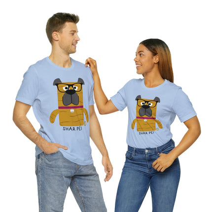 Bow Wow Meow Shar Pei Unisex Tee