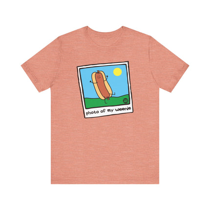 Funny "PHOTO OF MY WEENIE" Tee Shirt