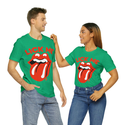 Lick Me Lips Unisex Short Sleeve Tee