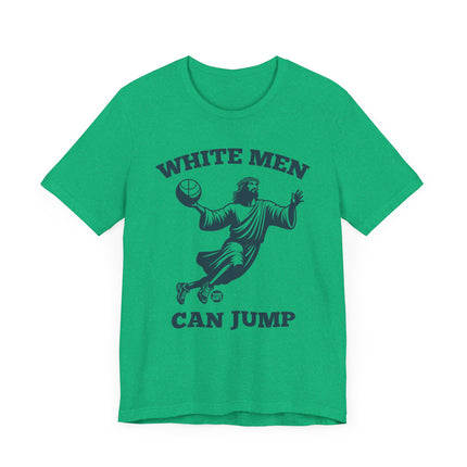 White Men Can Jump Jesus Tshirt