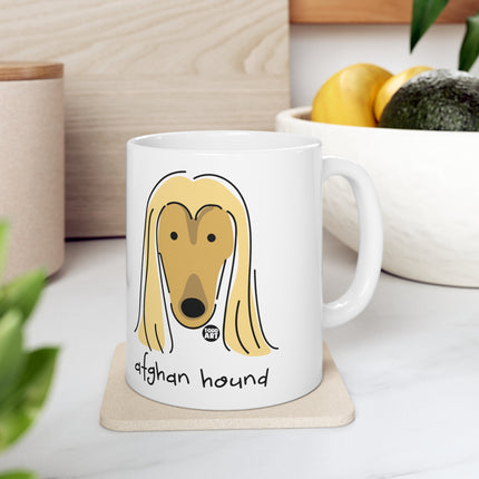 Dog Breeds Afghan Hound Ceramic Mug