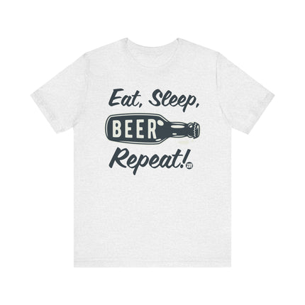 Eat Sleep Beer Repeat, Funny Beer Drinker Tees, Beer Lover Shirt Gift