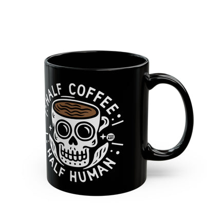 Half Coffee Half Human Mug