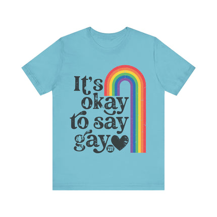 Okay Say Gay Tee