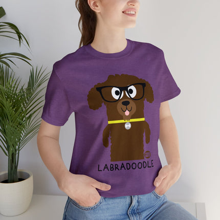 Bow Wow Meow Labradoodle Unisex Tee