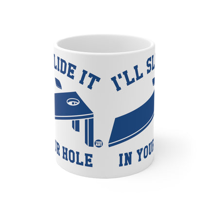 Corn Hole Ceramic Mug